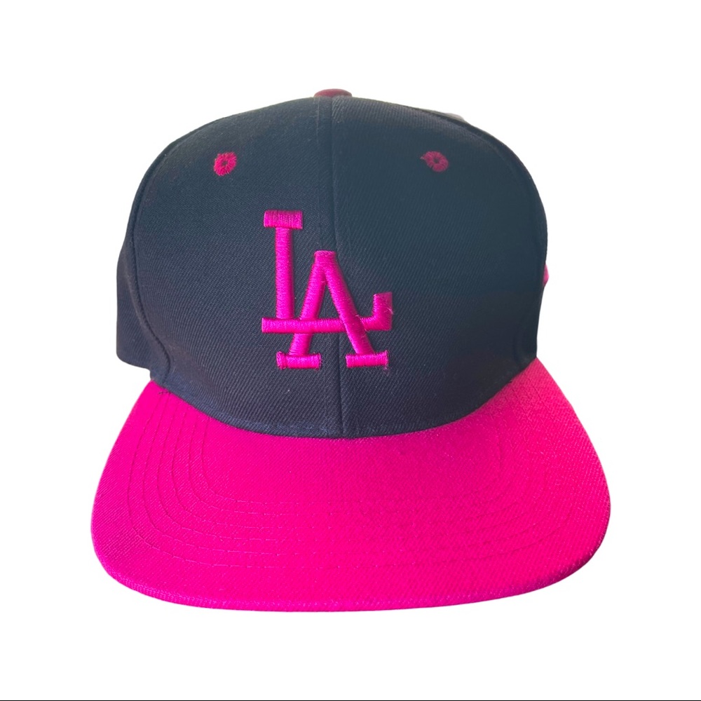 Pink/Black The Snap Back Cap